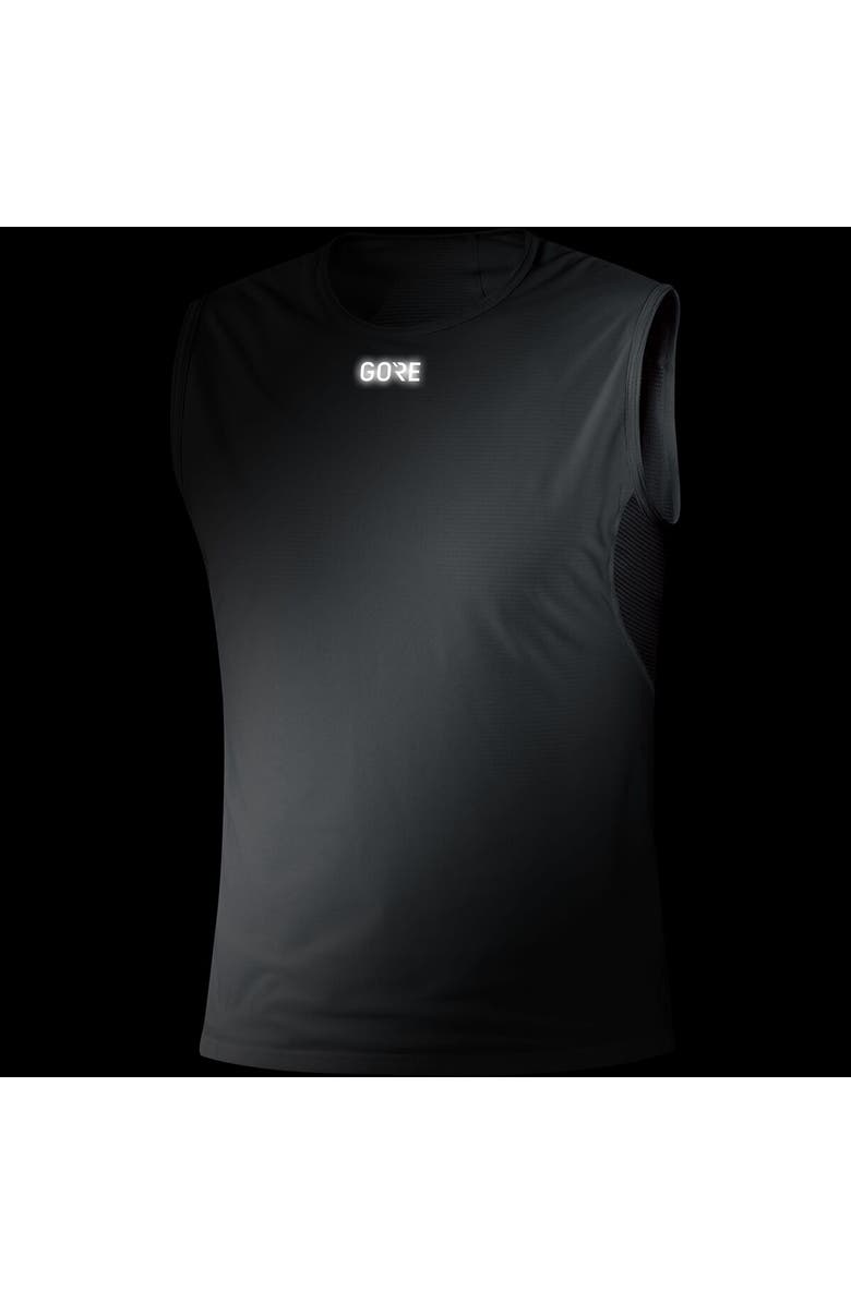 GOREWEAR Windstopper Base Layer Sleeveless Shirt - Men's, Alternate, color, Black