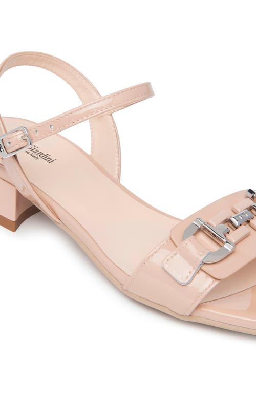 Nerogiardini Ankle Strap Sandal In Natural