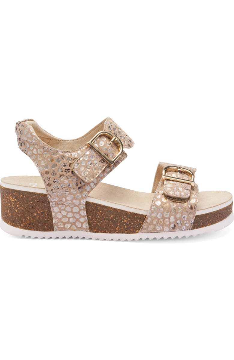ara Nova Platform Wedge Sandal, Alternate, color, Camel