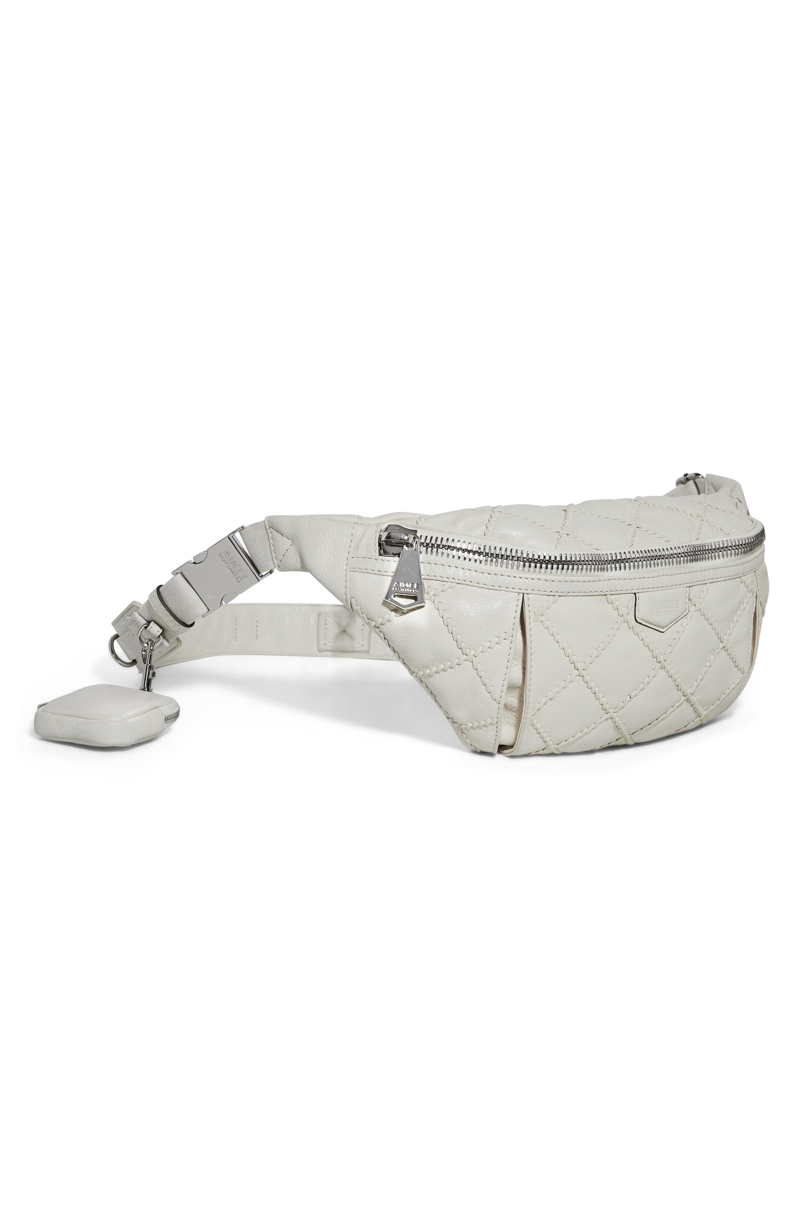 Outta Here Large Belt Bag, Alternate, color, VANILLA ICE VINTAGE