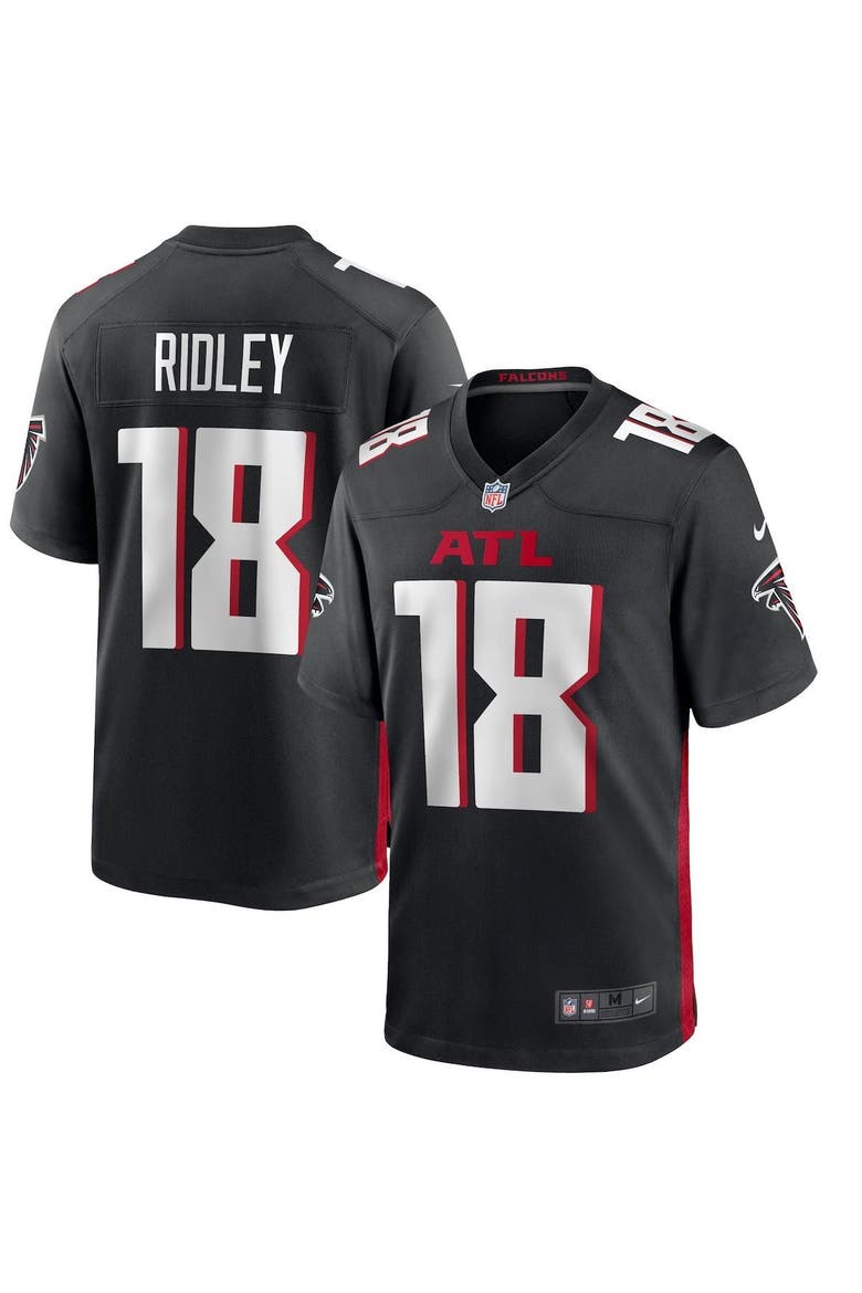 Men's Nike Calvin Ridley Black Atlanta Falcons Game Player Jersey, Alternate, color, BLACK