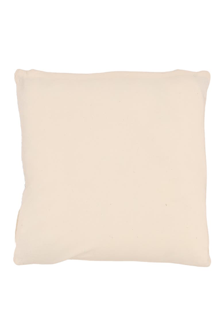 Matteo Handwoven Wool Throw Pillow, Alternate, color, Charcoal/Ivory