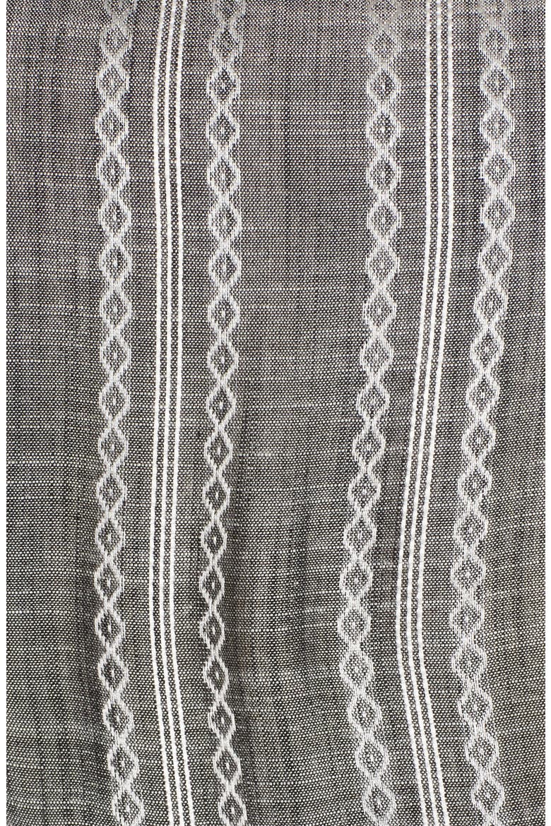 Strapless Cover-Up Culotte Jumpsuit, Alternate, color, GREY STRIPE