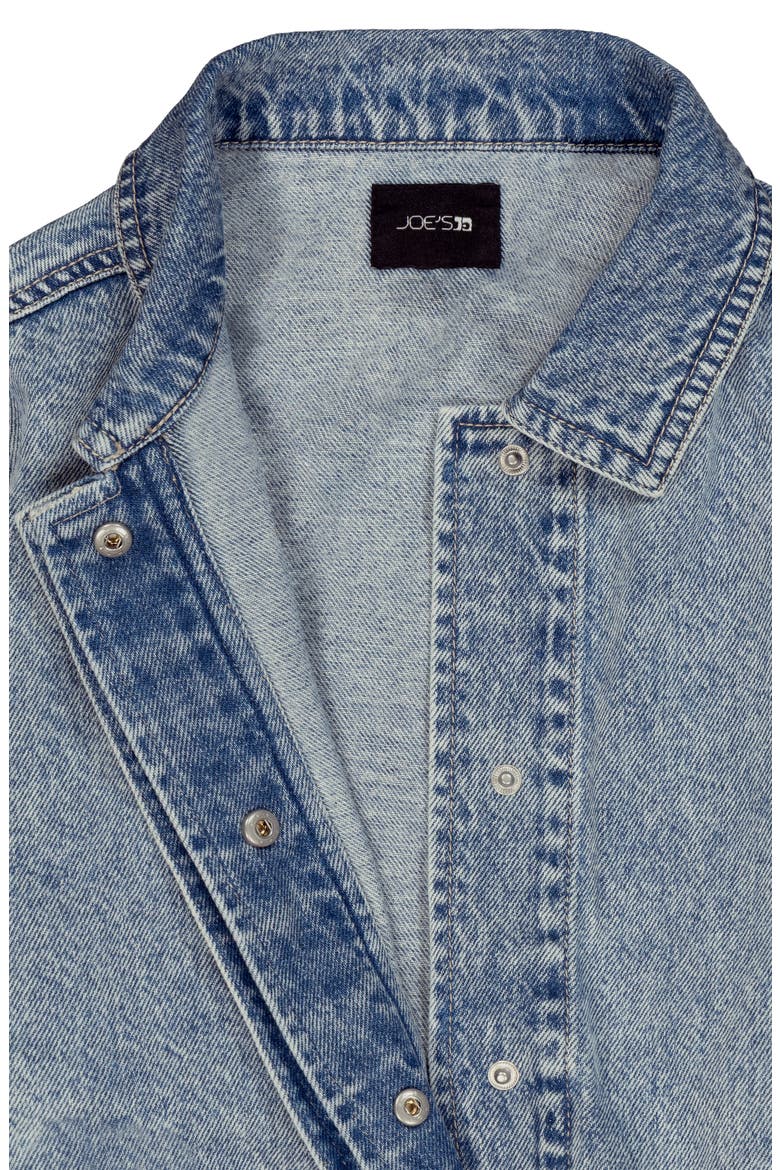 Denim Bomber Jacket, Alternate, color, LIGHT WASH