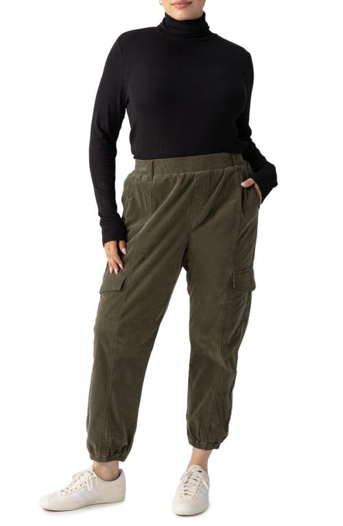 Sanctuary Relaxed Rebel Stretch Cotton Cargo Joggers