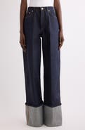 Givenchy Raw Turn-Up Jeans