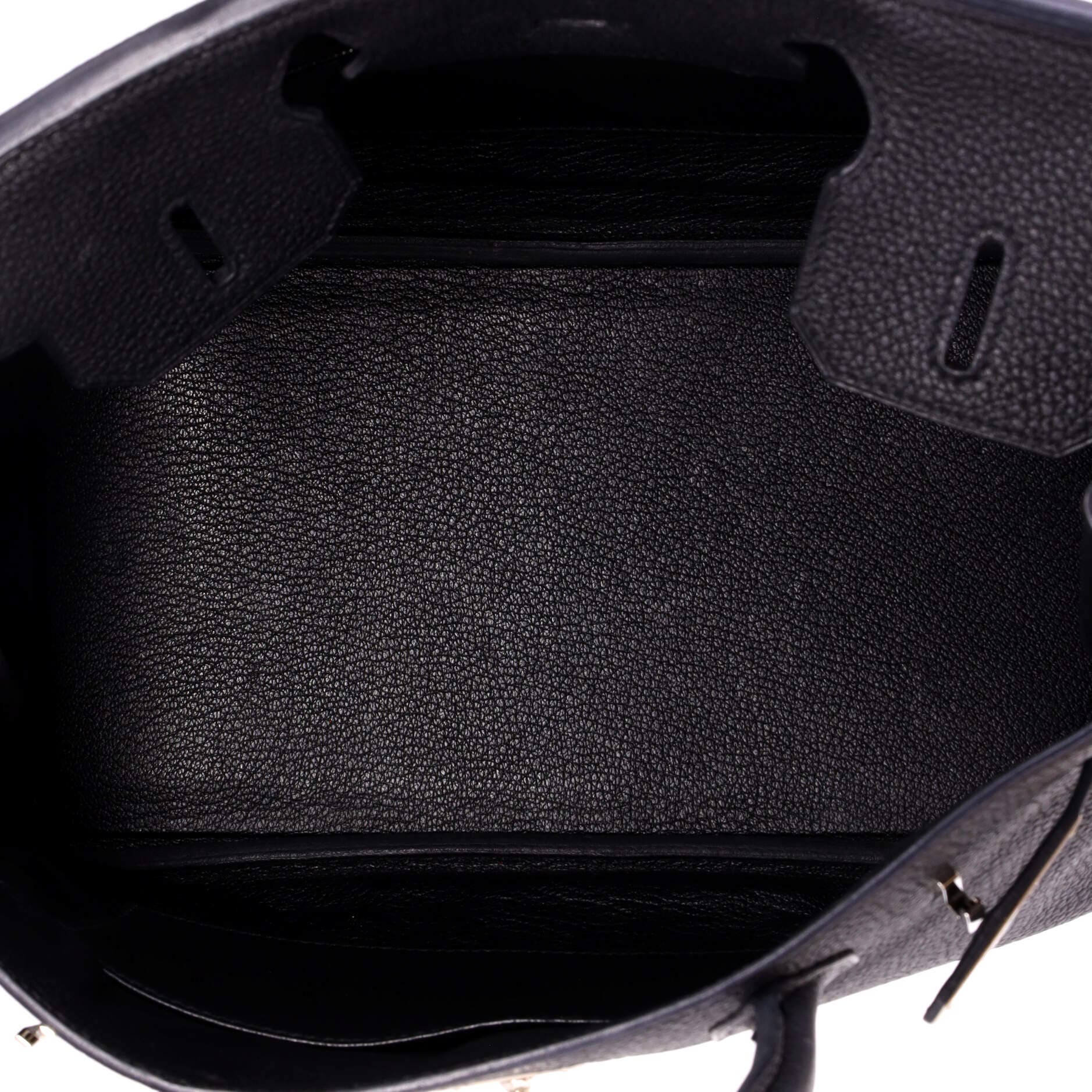 Birkin Handbag Black Togo with Palladium Hardware 30, Alternate, color, Black