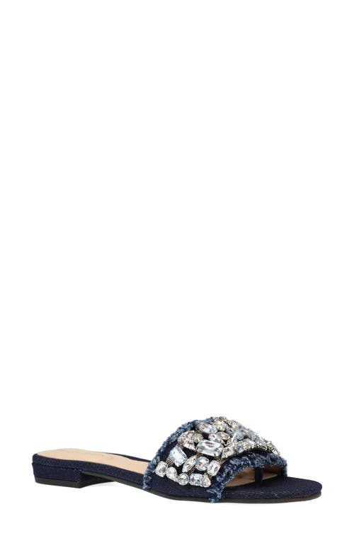 PELLE MODA PELLE MODA BAYER IMITATION PEARL SLIDE SANDAL 