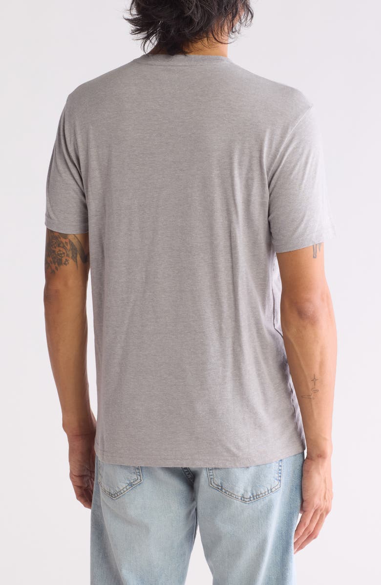 Lucky Brand Budweiser Cards Graphic Print T-Shirt, Alternate, color, Light Heather Grey