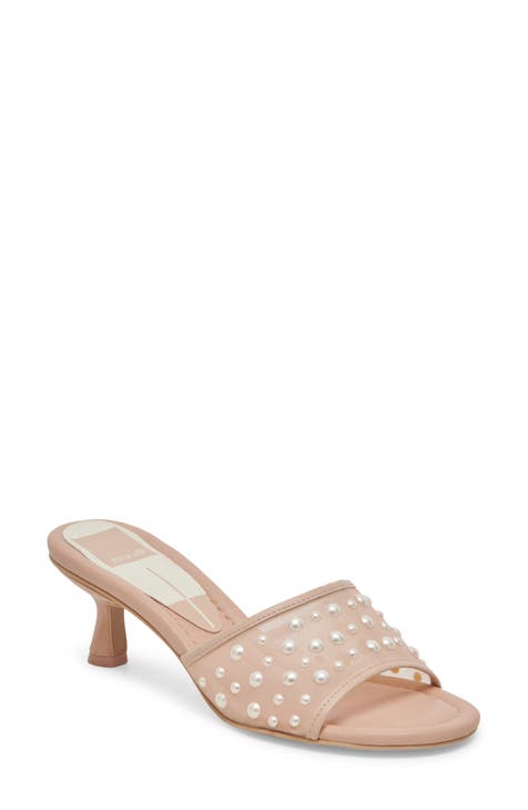 Meeza Imitation Pearl Sandal (Women)