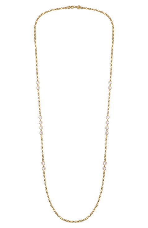 Long Station Necklace