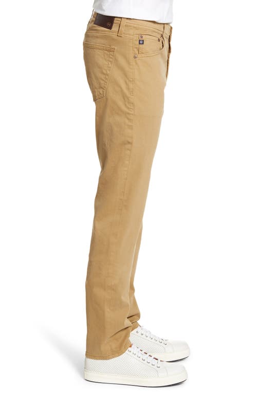 Ag Tellis Sud Modern Slim Fit Stretch Twill Pants In Porter Tan