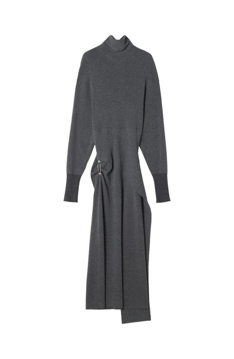 Wool And Cashmere Midi Dress