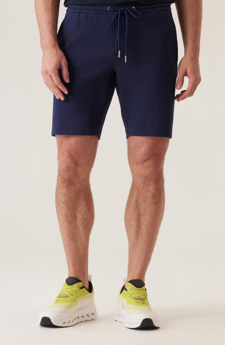 DEKE Infinity 360 Warp Waffle Shorts, Main, color, Indigo