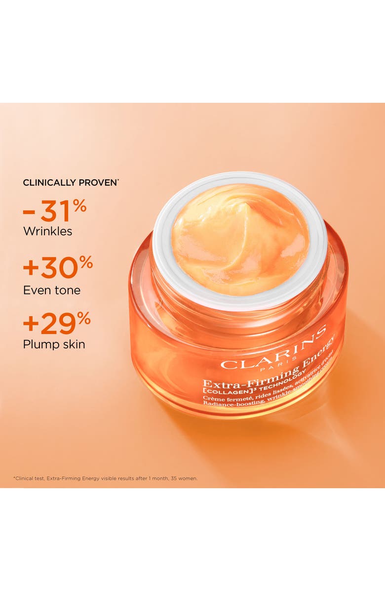 Clarins Extra-Firming Energy Refillable Moisturizer with Collagen Polypeptide and Niacinamide, Alternate, color, Regular