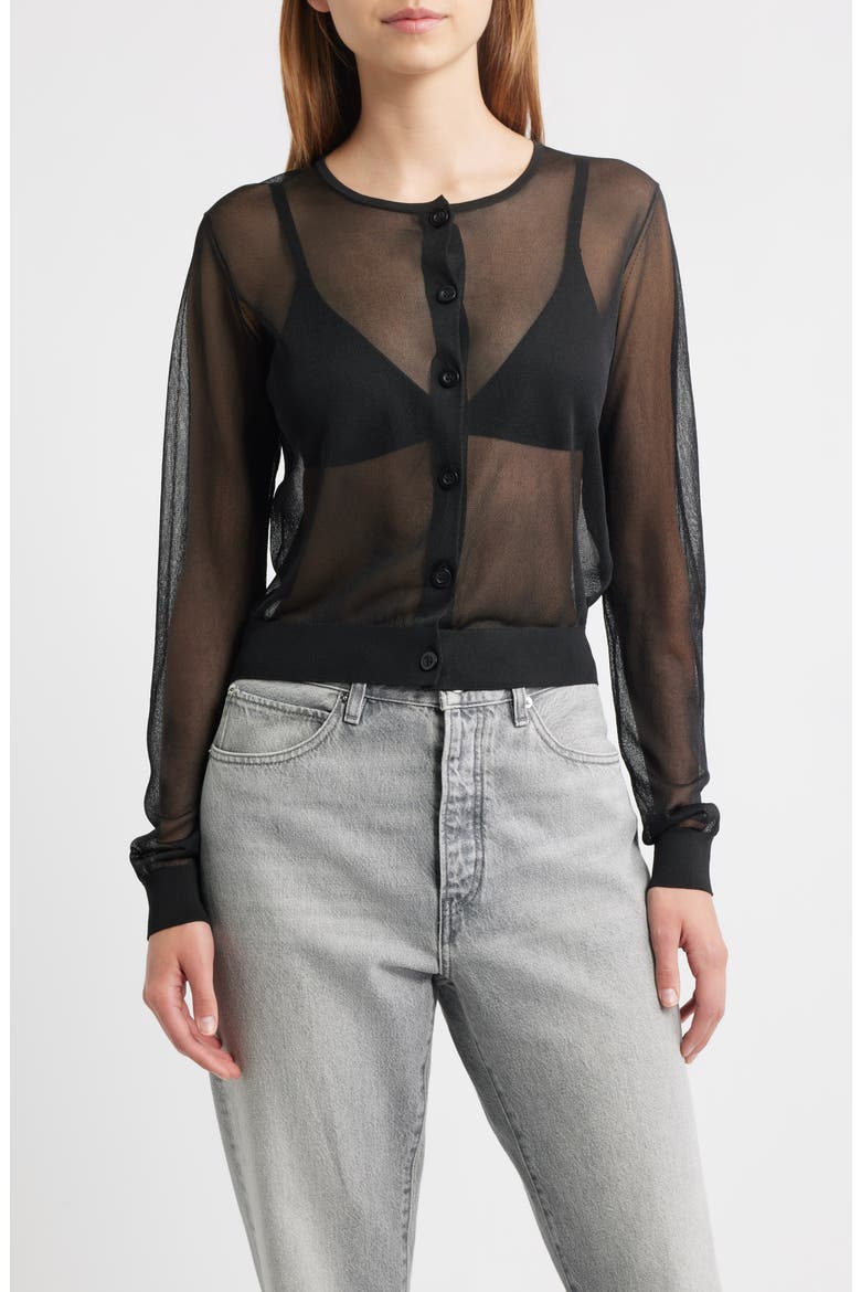 The Luxe Sheer Cardigan (Women) | Nordstromrack