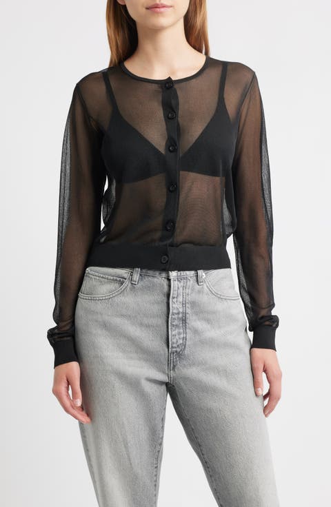 The Luxe Sheer Cardigan