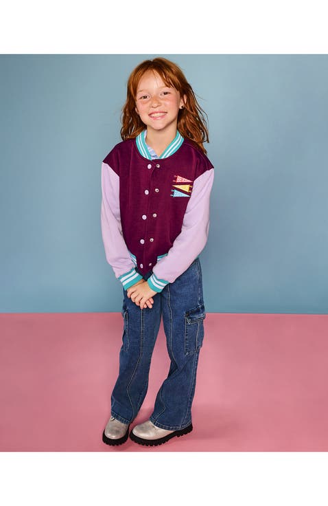 Girls Varsity Bomber Jacket