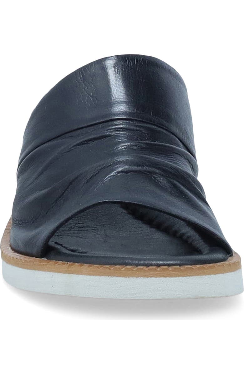 Miz Mooz Erin Platform Wedge Slide Sandal, Alternate, color, Black