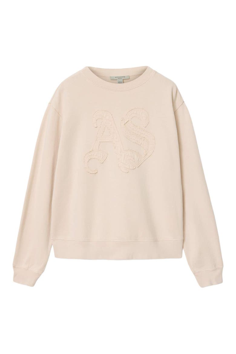 Insignia Pippa Relaxed Fit Cotton Sweatshirt, Alternate, color, CRYSTAL PINK