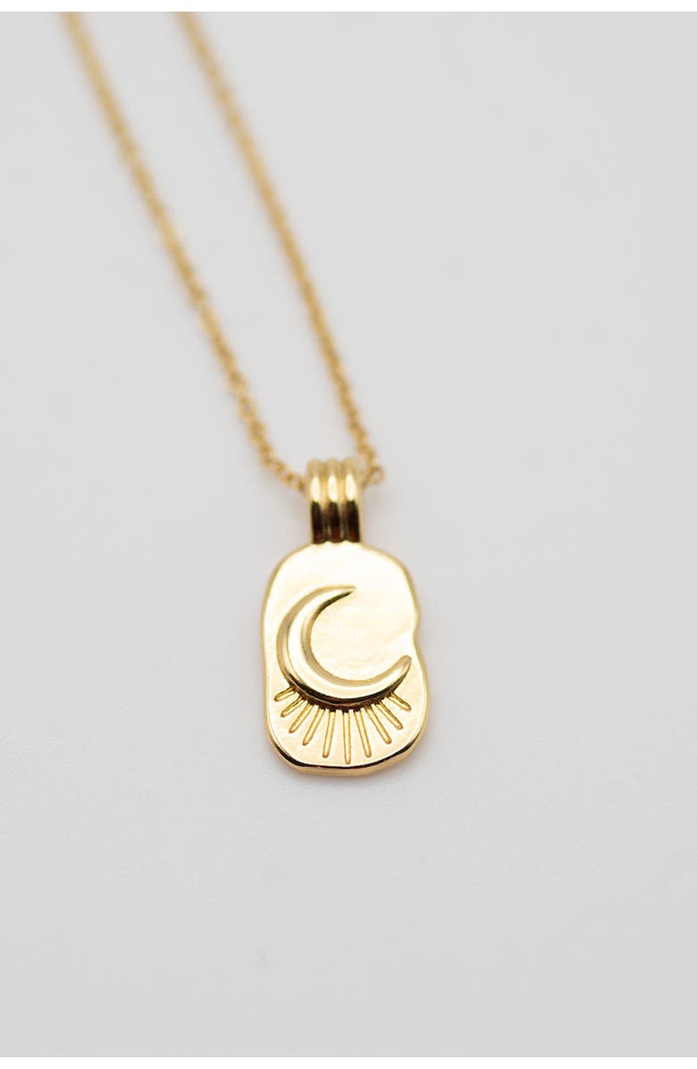 Ivy & Pearl Co. Moonlight Essence Necklace, Main, color, Gold
