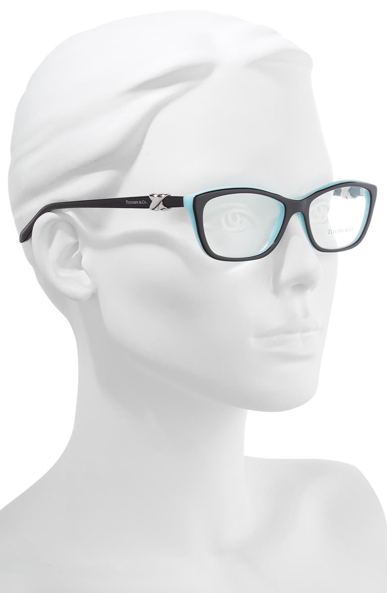 Tiffany & Co. 54mm Cat Eye Optical Glasses, Alternate, color,