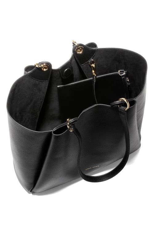 Cole Haan Medium Midtown Tote In Black