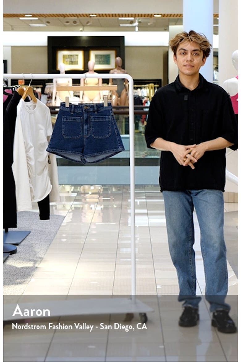 Dusters High Waist Denim Shorts video