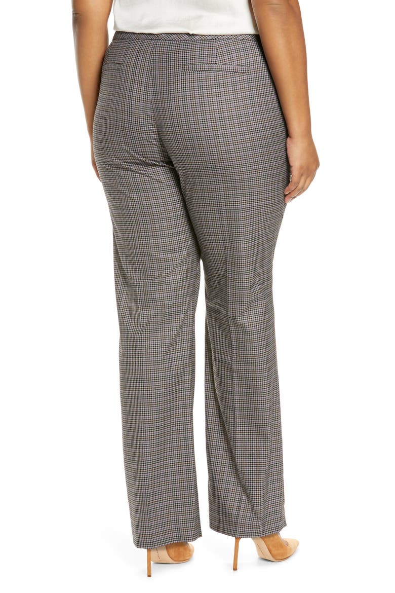 Stovepipe Pants, Alternate, color, PURPLE MULTI CHECK