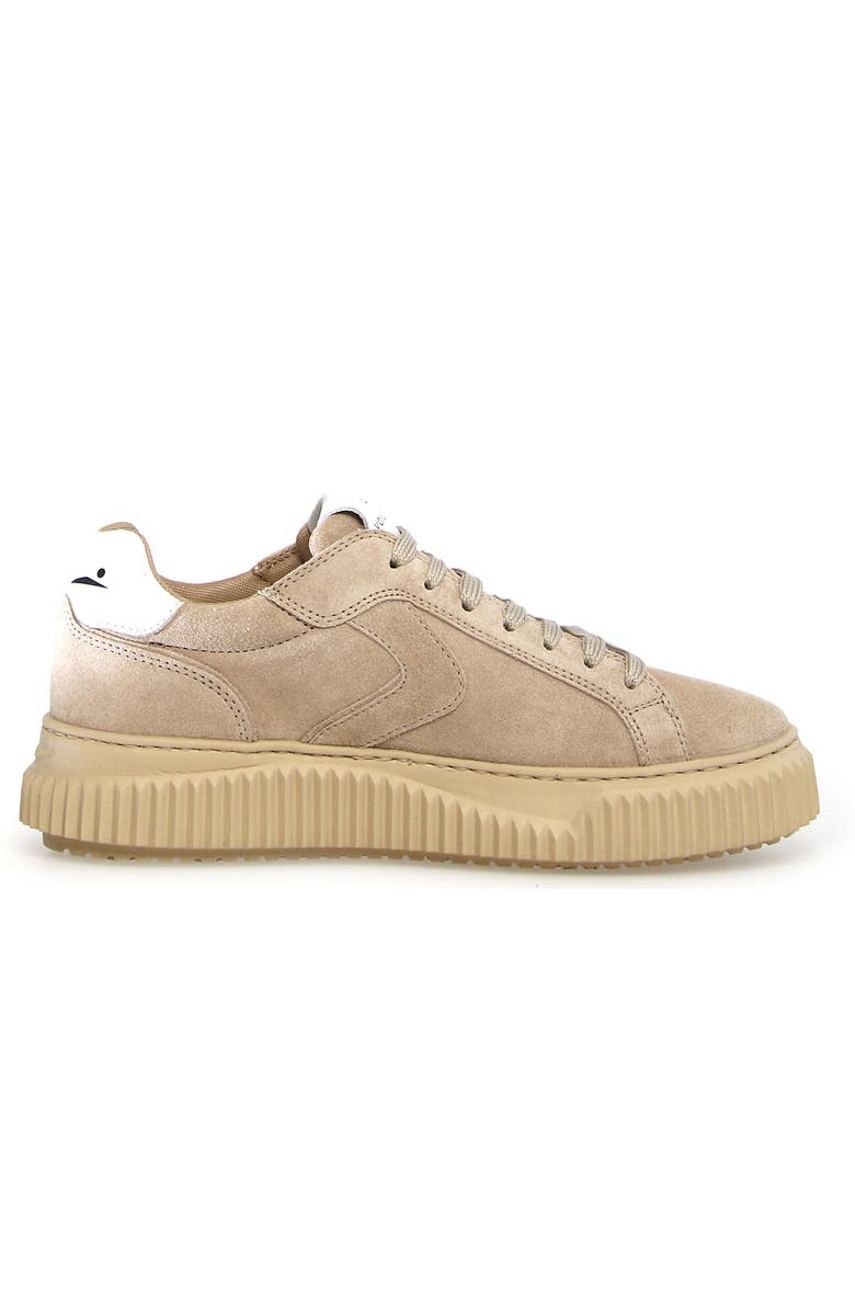 Voile Blanche Lipari Genuine Shearling Lined Sneaker, Alternate, color, Beige