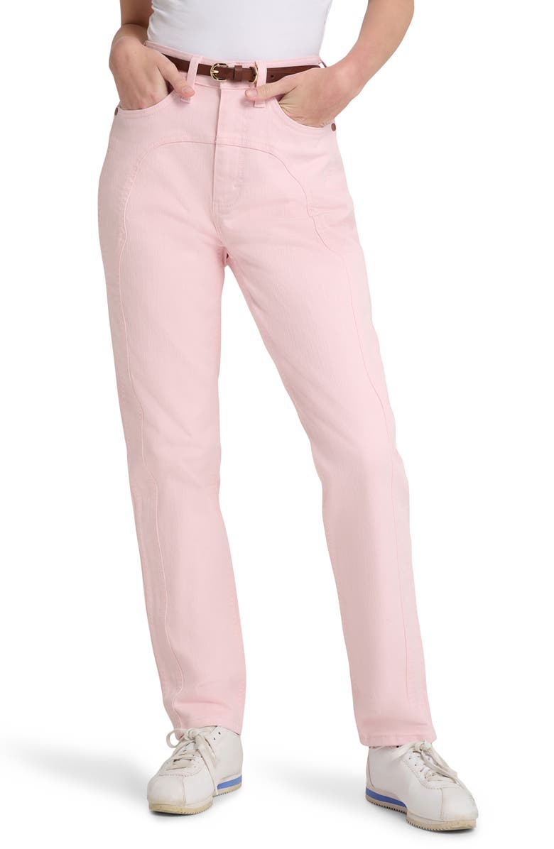 Wrangler x Stranger Things Nancy Straight Leg Jeans, Main, color, Light Pink