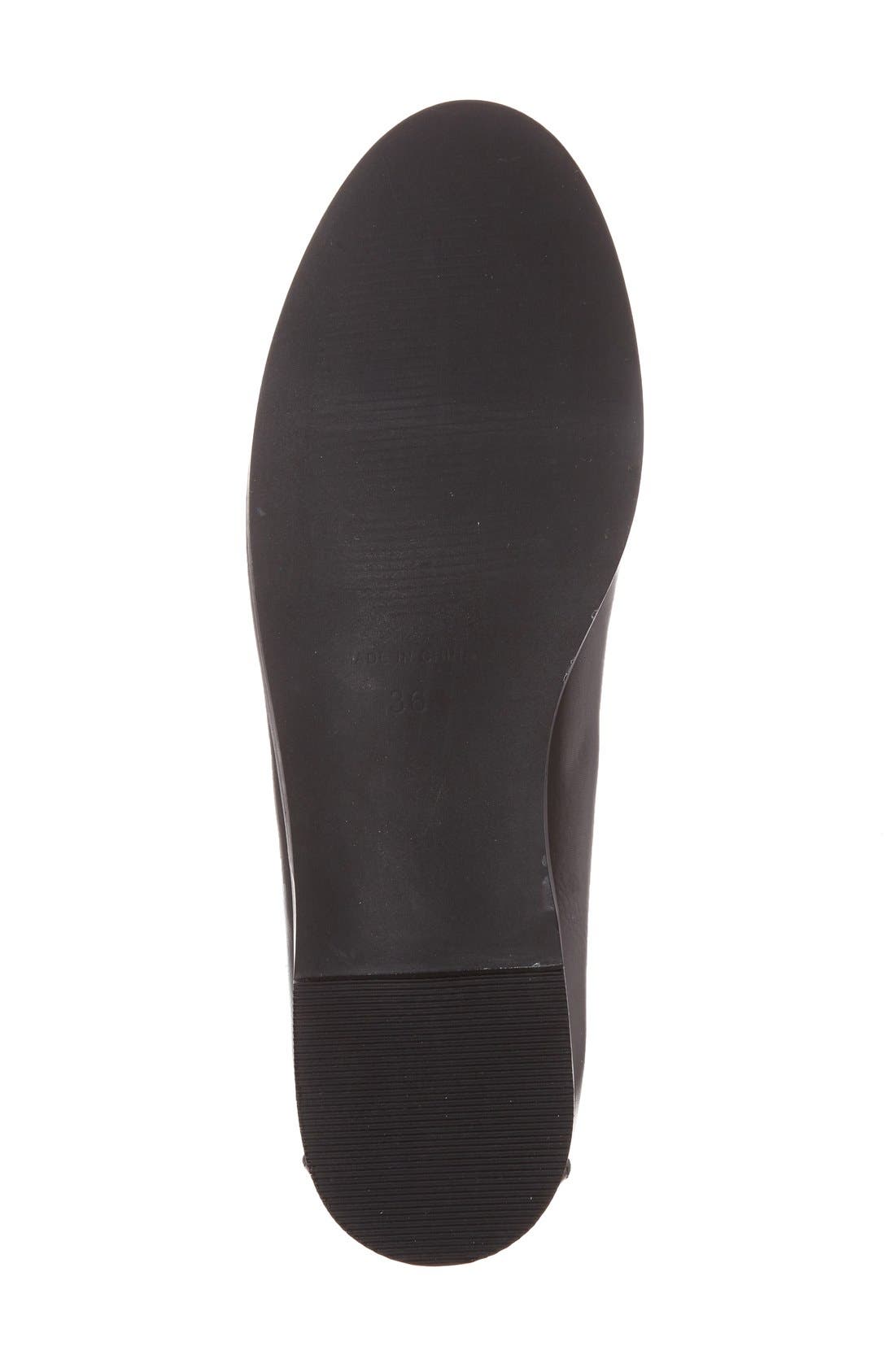 'Lucy' Bit Loafer, Alternate, color, BLACK
