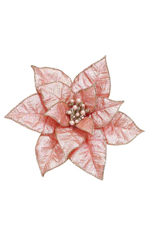 Holiday Shimmer Poinsettia, Set of 12