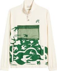 MALBON Mariel Half Zip Performance Jacket