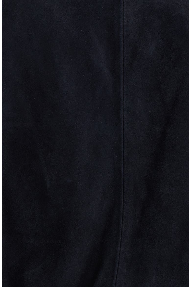 Suede Jacket, Alternate, color, DARK NAVY