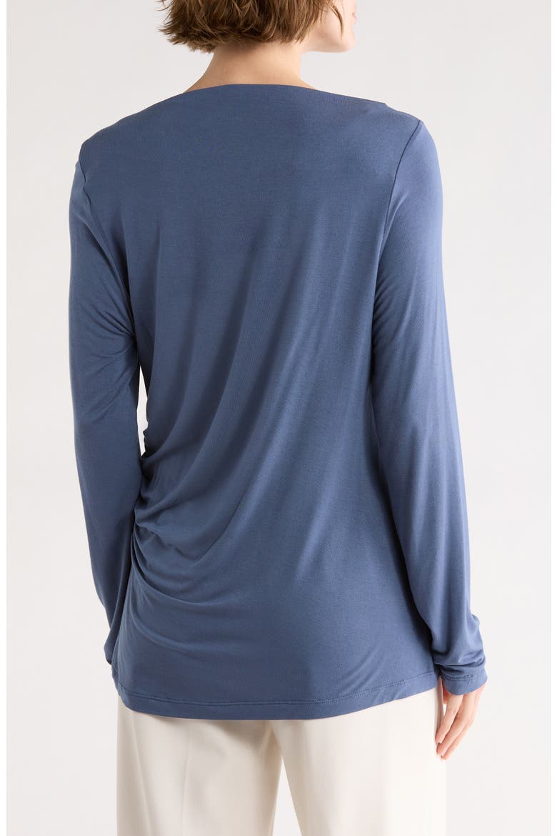 Boat Neck Top, Alternate, color, INDIGO
