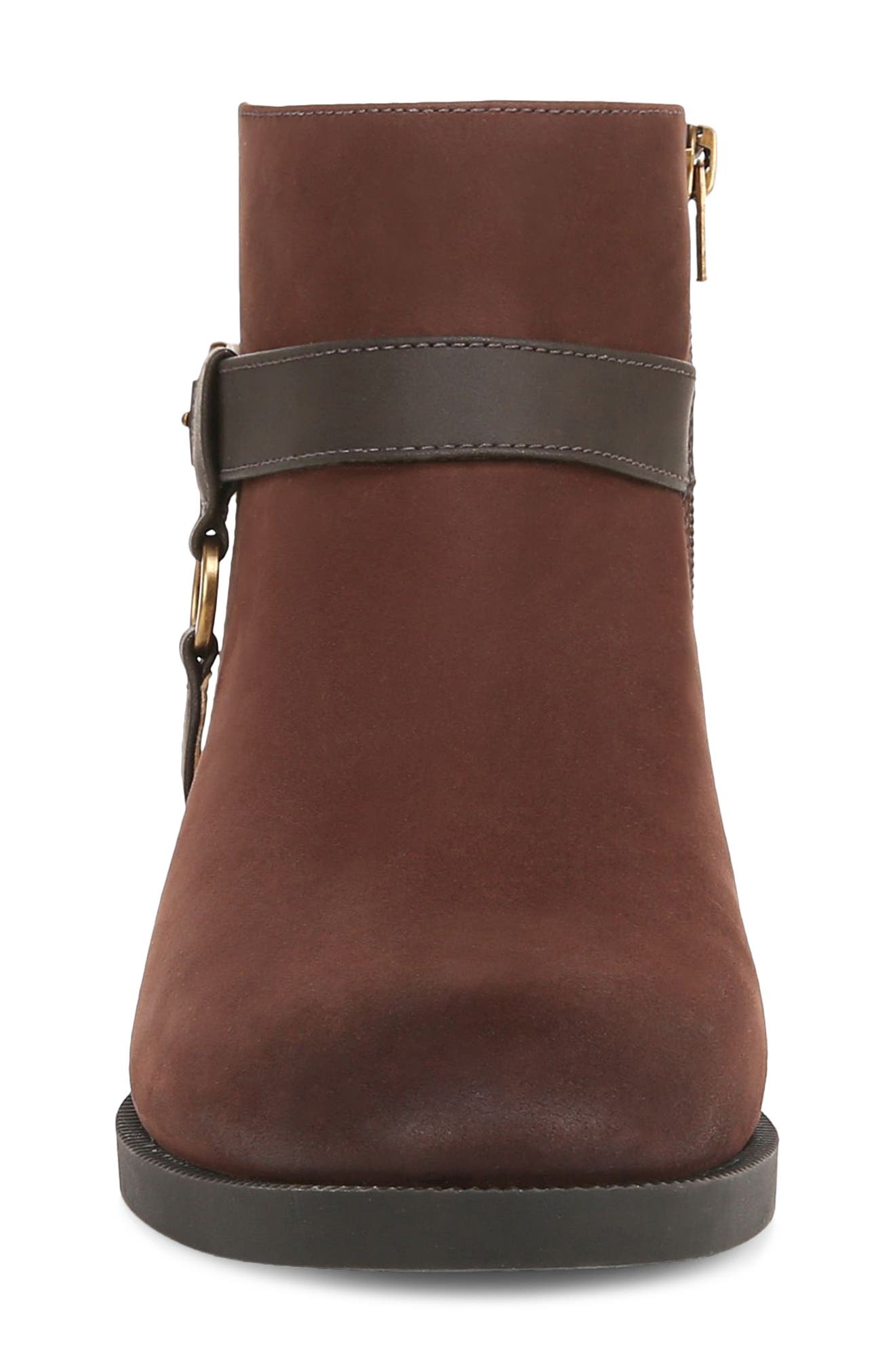 Rhiannon Bootie, Alternate, color, CHOCOLATE