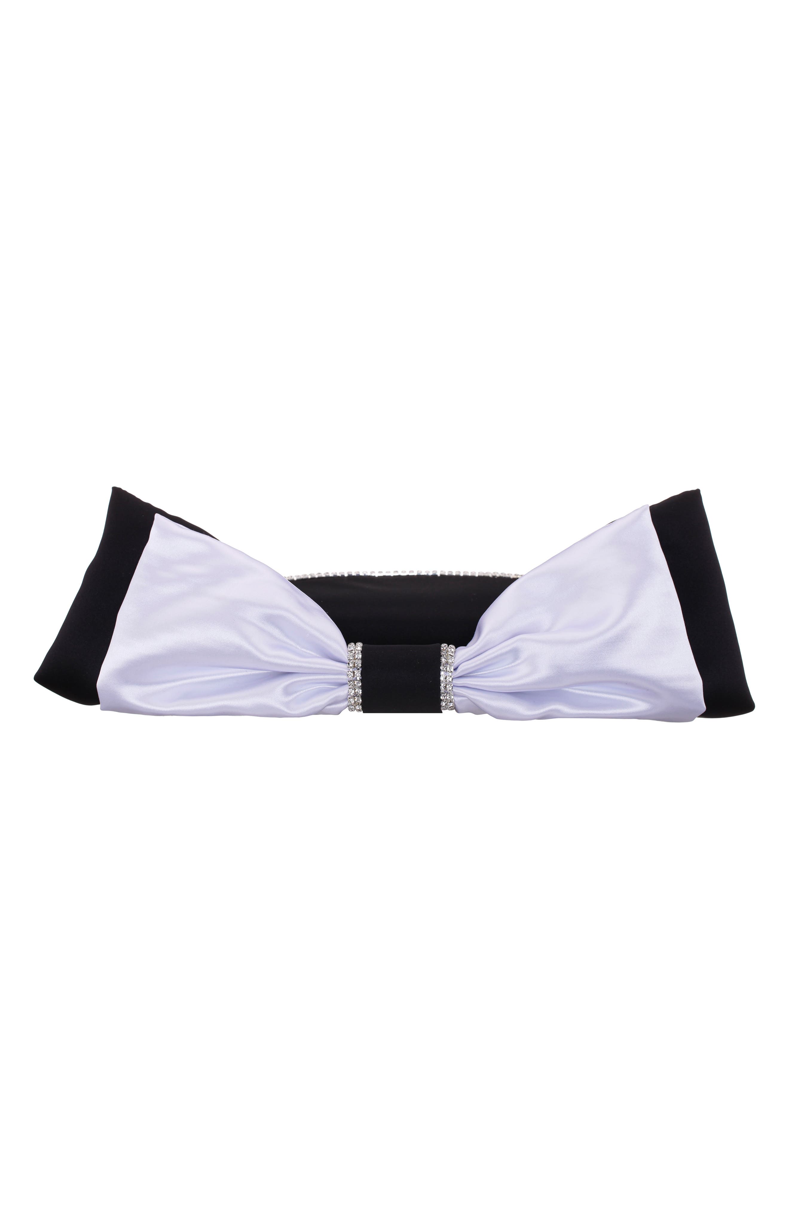 Nina Eveie Top Handle Bag, Alternate, color, Blackwhite