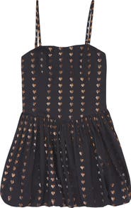 Theme Daniela Lurex Heart Bubble Dress