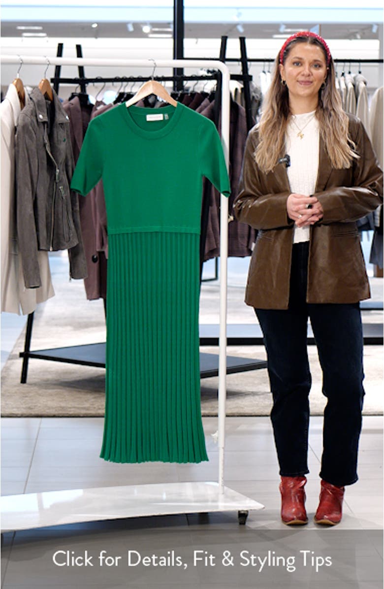 The Vesper Knit Midi Dress, sales video thumbnail