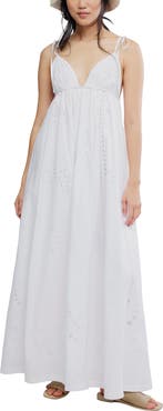 Free People Sorrento Stroll Eyelet Lace Maxi Dress
