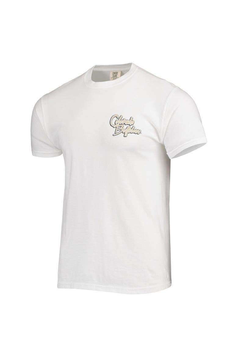 Men's White Colorado Buffaloes Mascot Bandana T-Shirt, Alternate, color, White