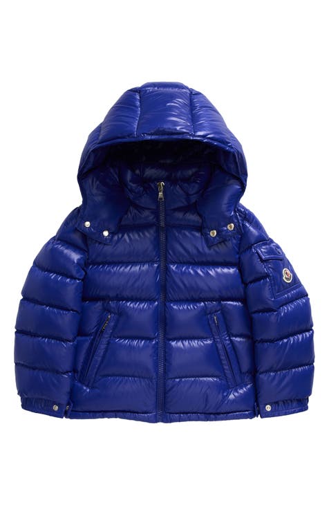 Blue moncler windbreaker on sale