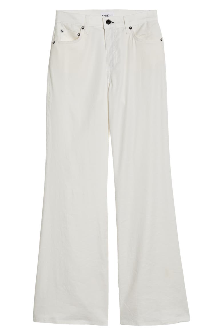 Juniper Linen Blend Wide Leg Pants, Alternate, color, IVORY LINEN