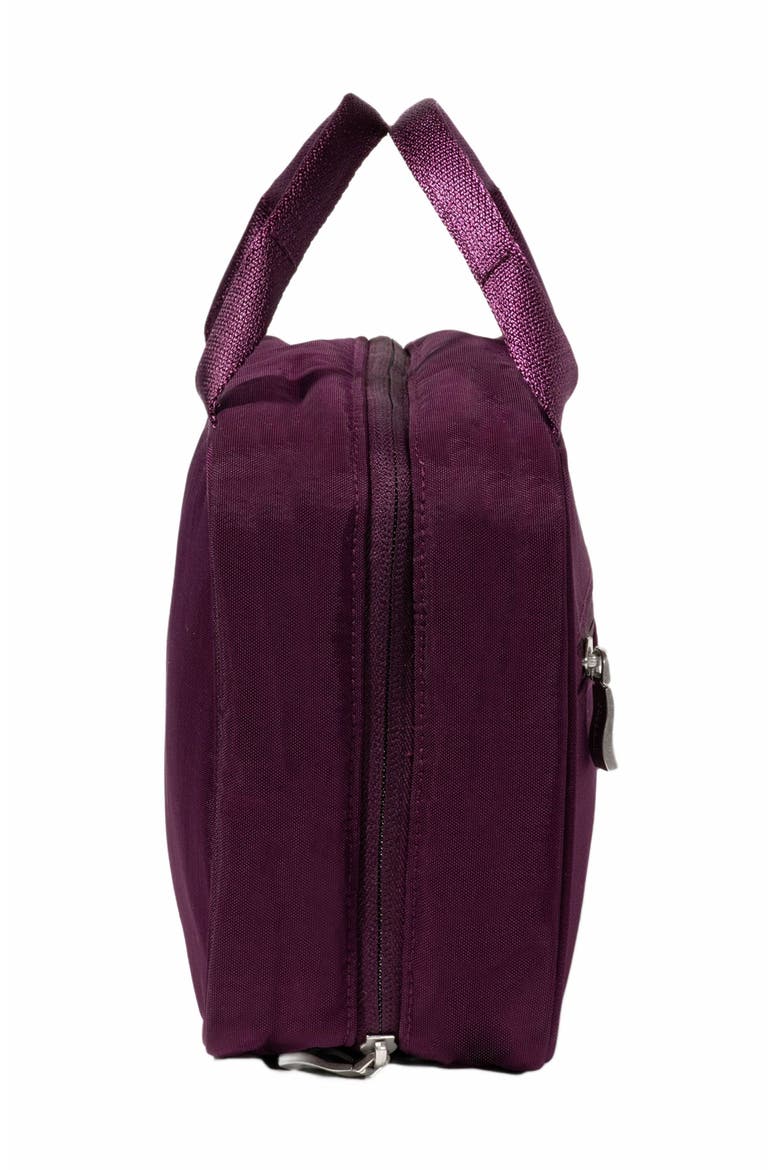 Hanging Travel Toiletry Kit, Alternate, color, MULBERRY
