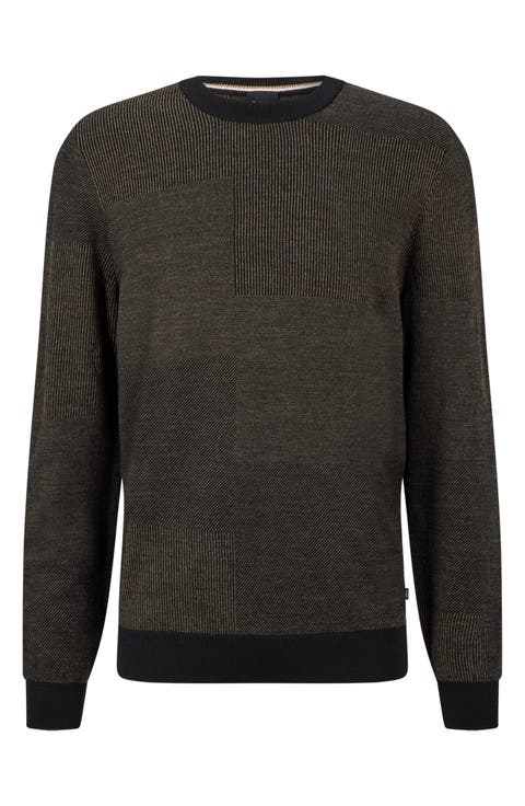 Leugenio Virgin Wool Crewneck Sweater