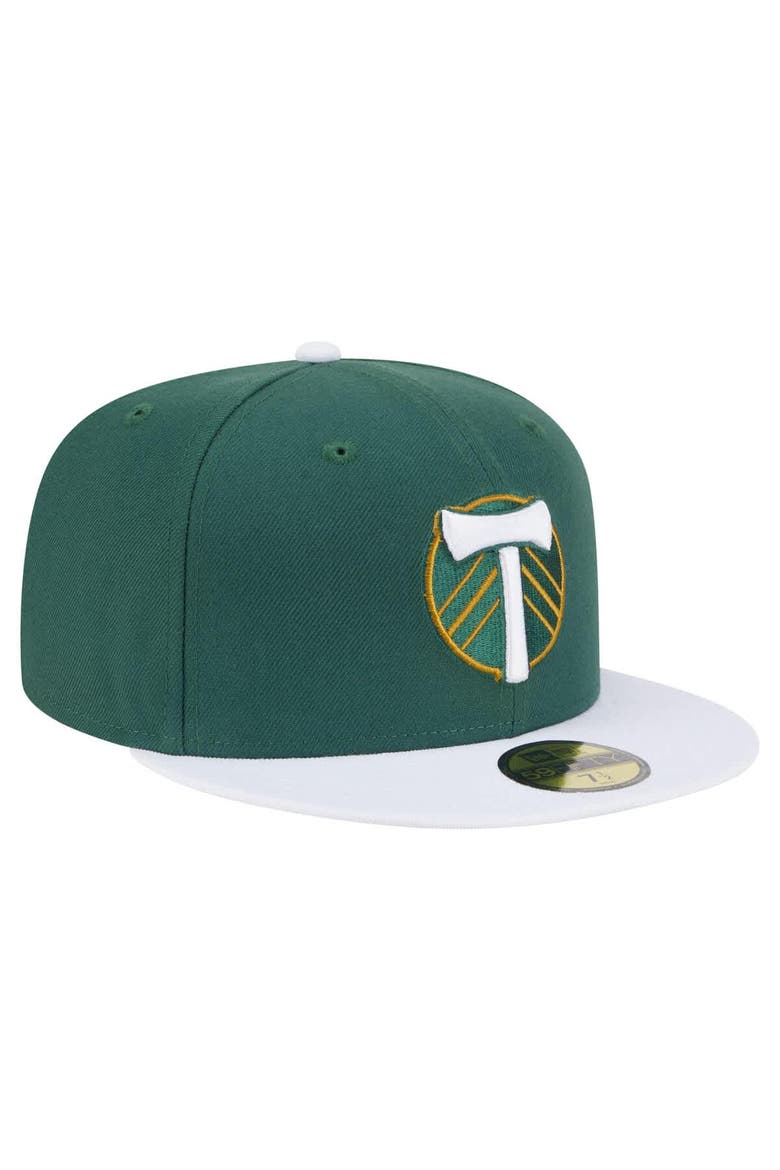 Men's New Era  Green Portland Timbers 2025 Kickoff 59FIFTY Fitted Hat, Alternate, color, Green