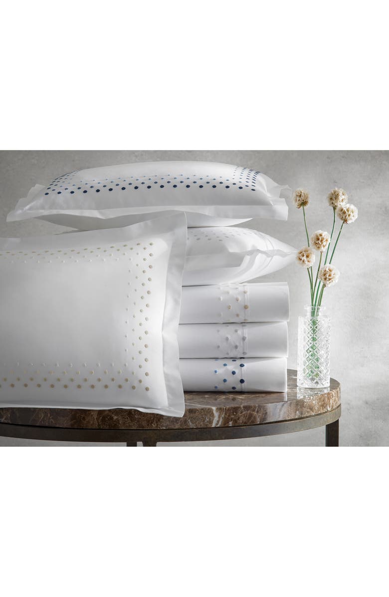 Matouk Dorothy Sham, Alternate, color, Silver Ombre