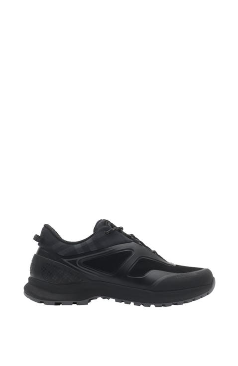 Check And Mesh Discover Sneakers