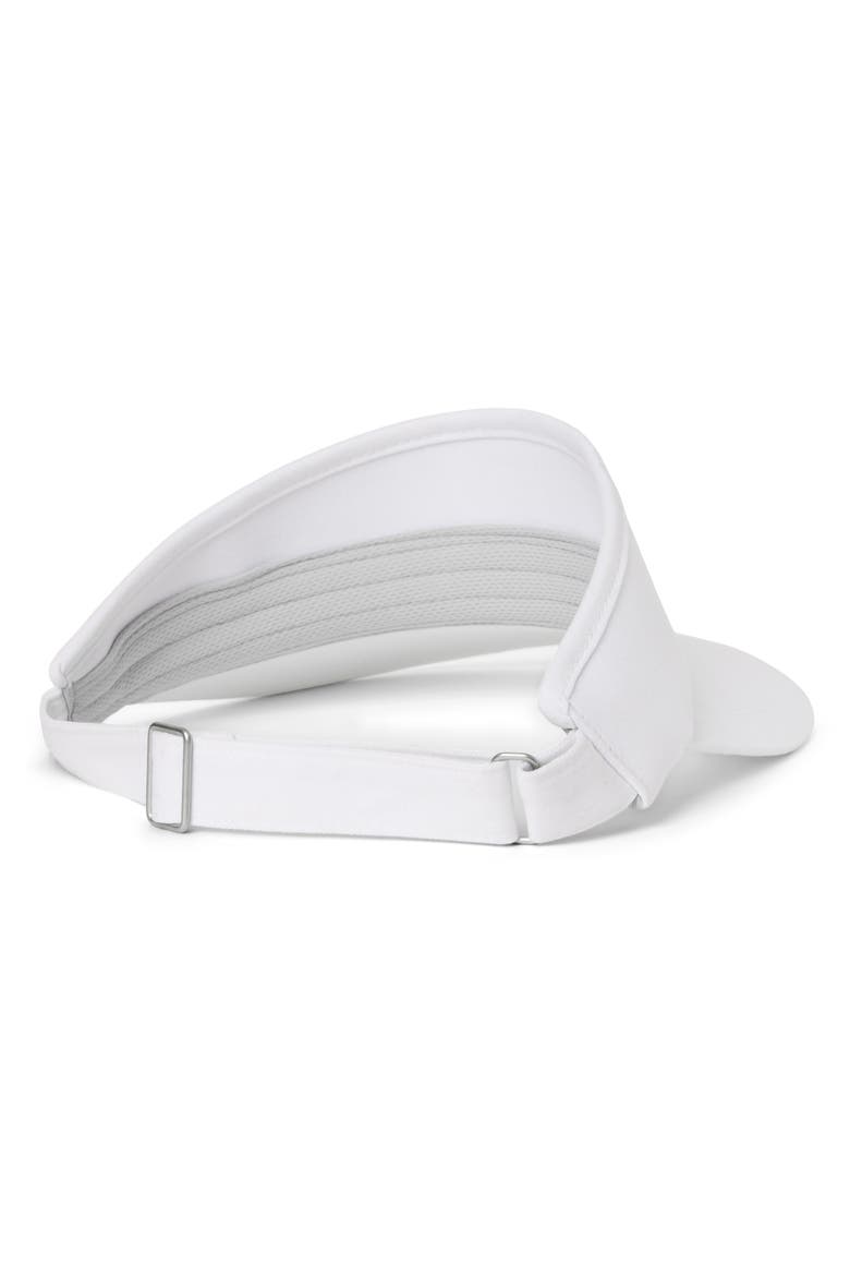 Mapes Golf Visor, Alternate, color, WHITE